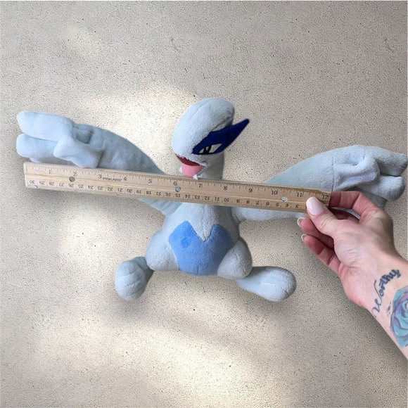 Lugia Pokemon Center Japan 2010 Plush Nintendo Large Stuffed Toy RARE - Picture 8 of 10